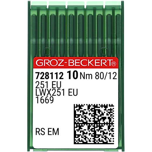 Etek Baskı Dikiş İğnesi / 251EU 80/12 (RS EM) (728112)