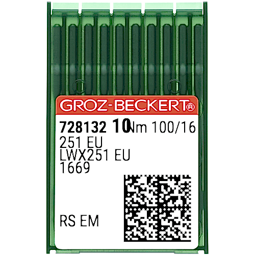 Etek Baskı Dikiş İğnesi / 251EU 100/16 (RS EM) (728132)