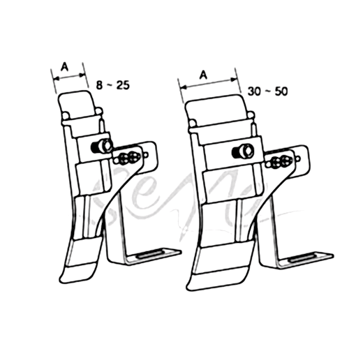Overlok Üstten Gelen Lastik Apara Ayarlı 30mm