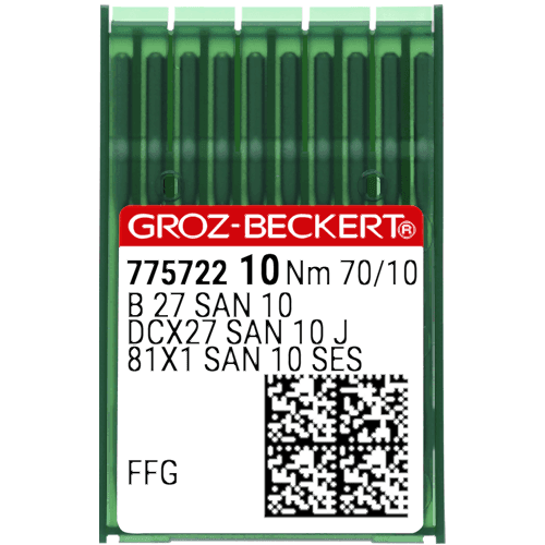 Overlok Dikiş İğnesi (SAN10 Bilye Uçlu) / DCX27 (SAN10) 70/10 (FFG/SES) (775722)
