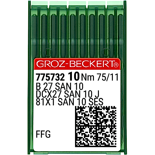 Overlok Dikiş İğnesi (SAN10 Bilye Uçlu) / DCX27 (SAN10) 75/11 (FFG/SES) (775732)