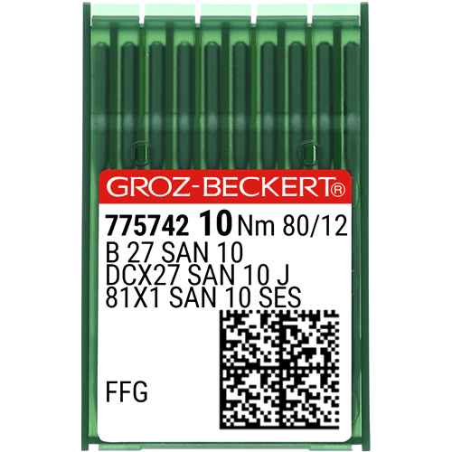 Overlok Dikiş İğnesi (SAN10 Bilye Uçlu) / DCX27 (SAN10) 80/12 (FFG/SES) (775742)