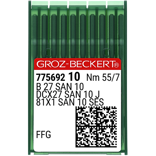 Overlok Dikiş İğnesi (SAN10 Bilye Uçlu) / DCX27 (SAN10) 55/7 (FFG/SES) (775692)