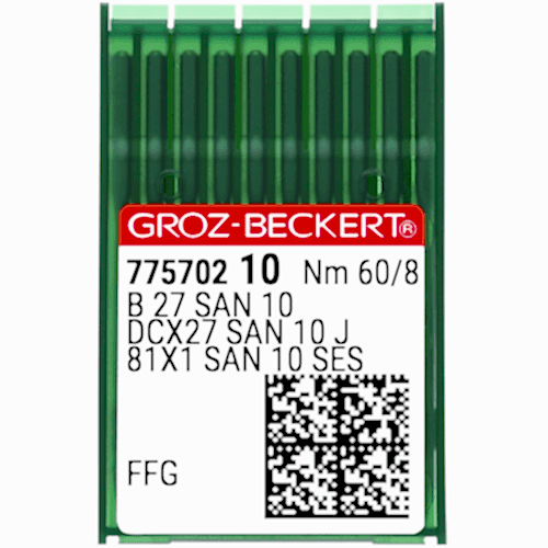 Overlok Dikiş İğnesi (SAN10 Bilye Uçlu) / DCX27 (SAN10) 60/8 (FFG/SES) (775702)