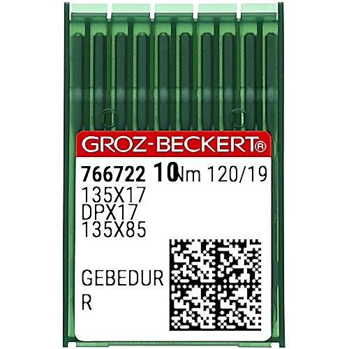 Ponteriz Mak. GEBEDUR Yanmaz Dikiş İğnesi / DPX17 (GEBEDUR) 120/19 (R) (766722)