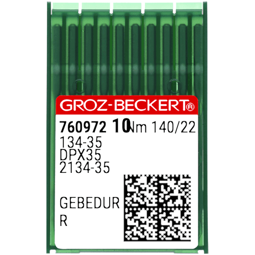 Kalın Dip Uzun Baltalı GEBEDUR Yanmaz Dikiş İğnesi / DPX35 (GEBEDUR) 140/22 (R) (760972)