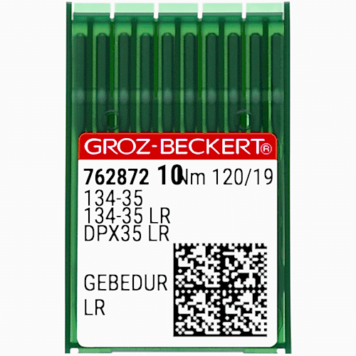 Kalın Dip Uzun Baltalı GEBEDUR Yanmaz Dikiş İğnesi / DPX35 LR (GEBEDUR) 120/19 (762872)