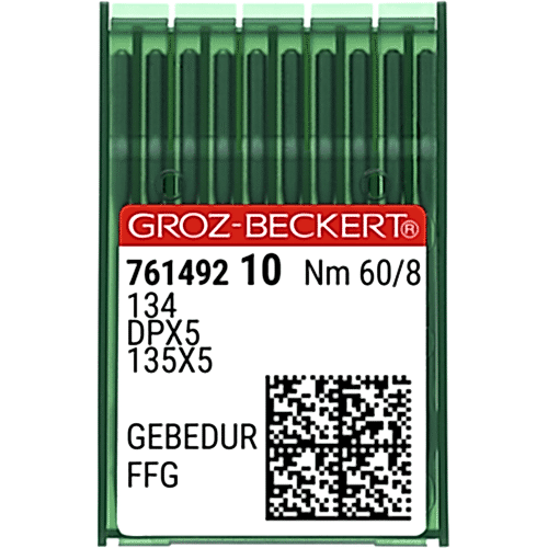 Düz Makine Kalın Dip GEBEDUR Yanmaz Dikiş İğnesi / DPX5 (GEBEDUR) 60/8 (FFG/SES) (761492)