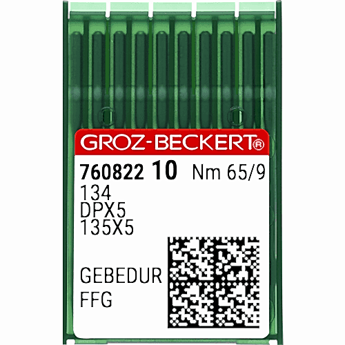 Düz Makine Kalın Dip GEBEDUR Yanmaz Dikiş İğnesi / DPX5 (GEBEDUR) 65/9 (FFG/SES) (760822)