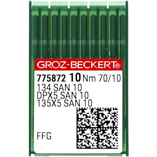 Düz Makine Kalın Dip (SAN10 Bilye Uçlu) Dikiş İğnesi / DPX5 (SAN10) 70/10 (FFG/SES) (775872)
