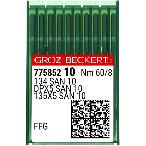 Düz Makine Kalın Dip (SAN10 Bilye Uçlu) Dikiş İğnesi / DPX5 (SAN10) 60/8 (FFG/SES) (775852)
