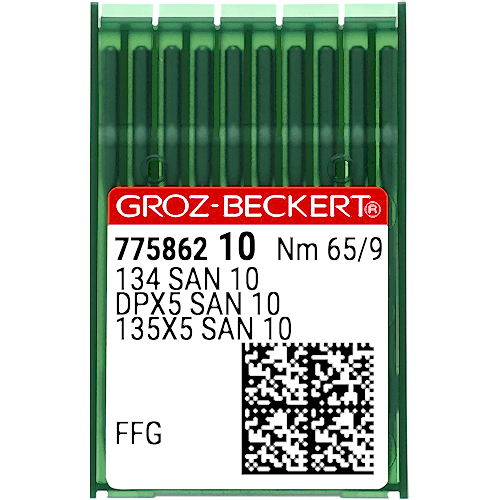 Düz Makine Kalın Dip (SAN10 Bilye Uçlu) Dikiş İğnesi / DPX5 (SAN10) 65/9 (FFG/SES) (775862)