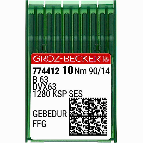 Reçme Kısa Dikiş İğnesi GEBEDUR Yanmaz İğne / DVX63 (GEBEDUR) 90/14 (FFG/SES) (774412)