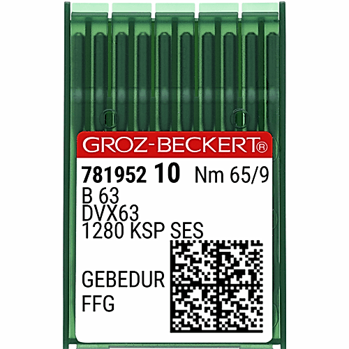 Reçme Kısa Dikiş İğnesi GEBEDUR Yanmaz İğne / DVX63 (GEBEDUR) 65/9 (FFG/SES) (781952)