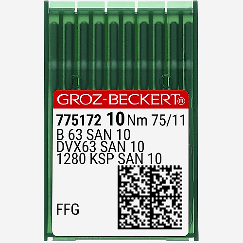 Reçme Kısa Dikiş İğnesi (SAN10 Bilye Uçlu) / DVX63 (SAN10) 75/11 (FFG/SES) (775172)