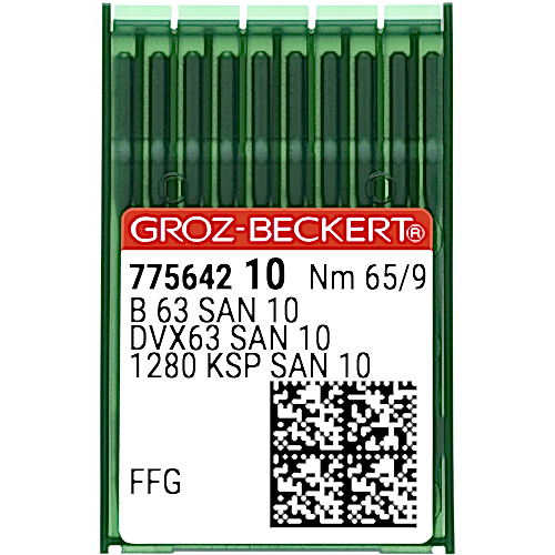Reçme Kısa Dikiş İğnesi (SAN10 Bilye Uçlu) / DVX63 (SAN10) 65/9 (FFG/SES) (775642)