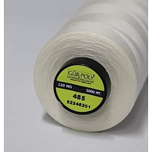 Gür-Poly (G0485*) Renkli 120NO Dikiş İpliği 5000MT.