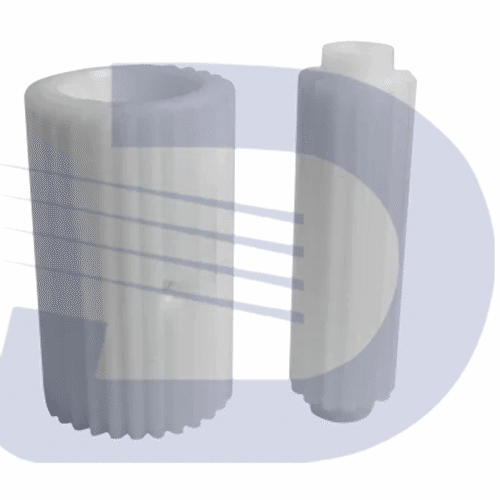 Kansai 4412 12 İğne Alt-Üst Plastik Merdane Takım Tırtırlı