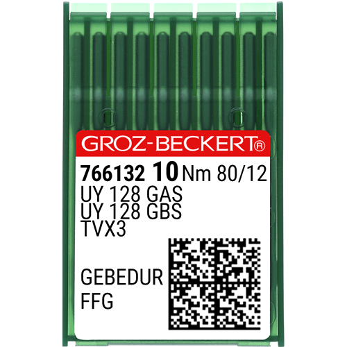 Reçme Uzun Dikiş İğnesi GEBEDUR Yanmaz İğne / UY128 (GEBEDUR) 80/12 (FFG/SES) (766132)